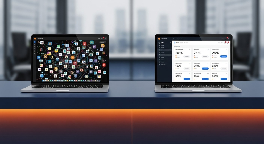 Специализированная CRM для недвижимости vs универсальная — сравнение интерфейсов