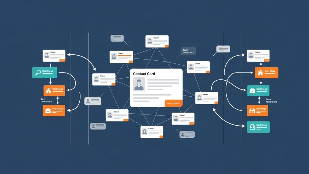База клиентов в недвижимости — CRM-карточка клиента и воронка сделок
