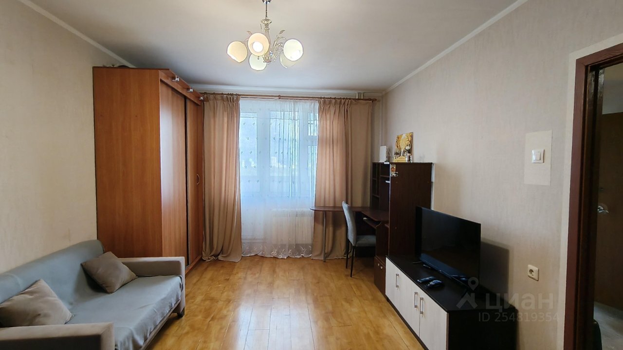 1-комнатная квартира 38 м², Москва — фото 5