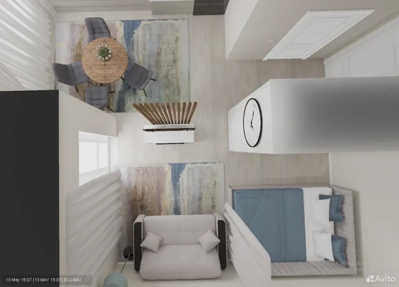 1-комнатная квартира 40 м², Ростов-на-Дону — фото 3