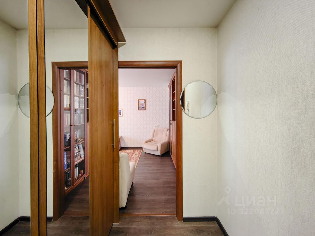 2-комнатная квартира 53 м², Новосибирск — фото 3