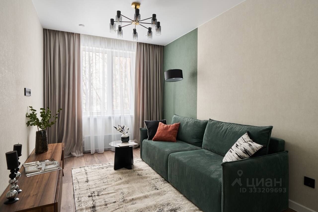 3-комнатная квартира 60 м², Москва — фото 4