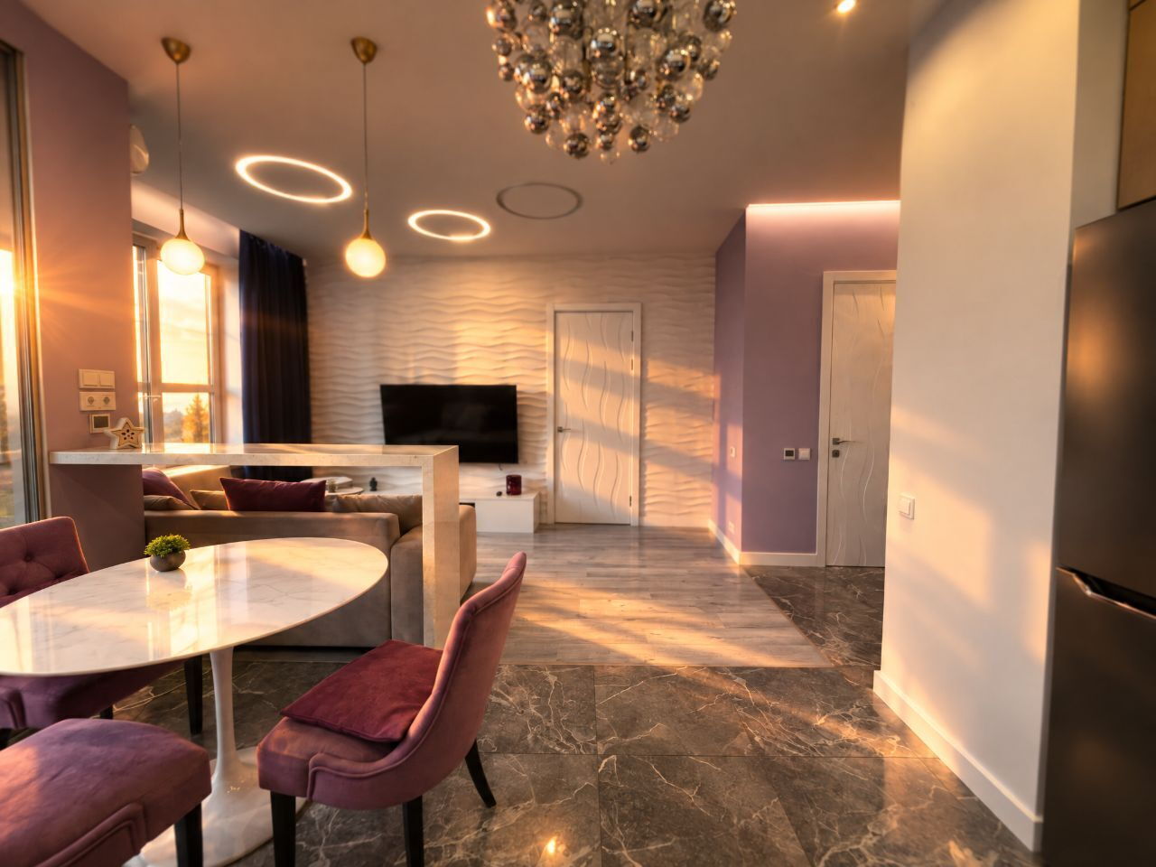Фото 3 из 36: 1-комнатная квартира, 56,1 м²