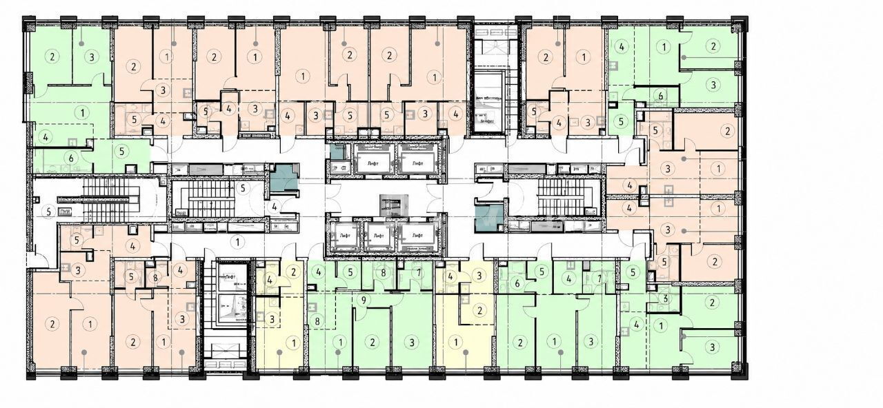 Фото 3 из 14: 2-комнатная квартира, 41,7 м²