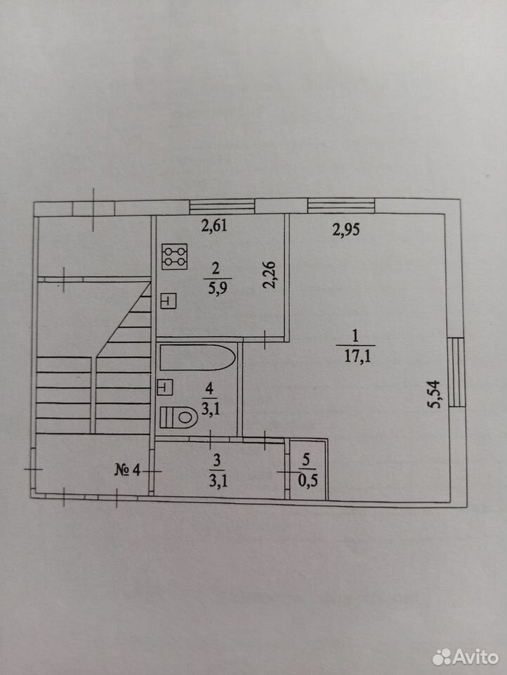 1-комнатная квартира 30 м², Гатчинское — фото 5